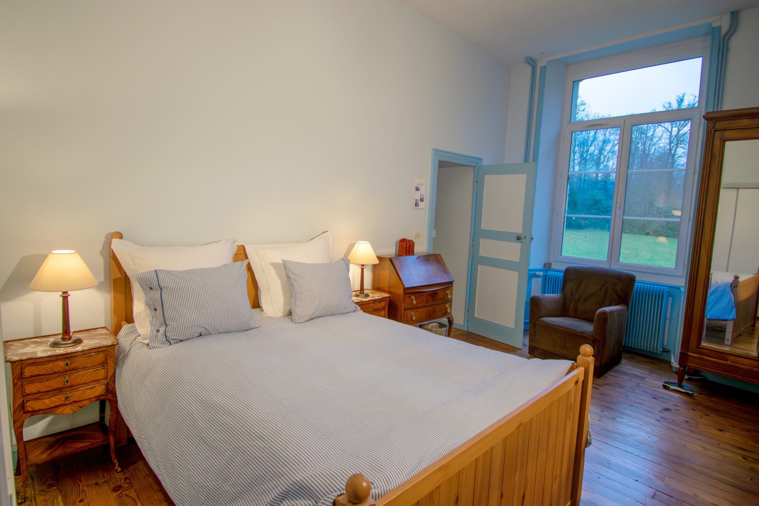 1. Light Blue Room Angle 2