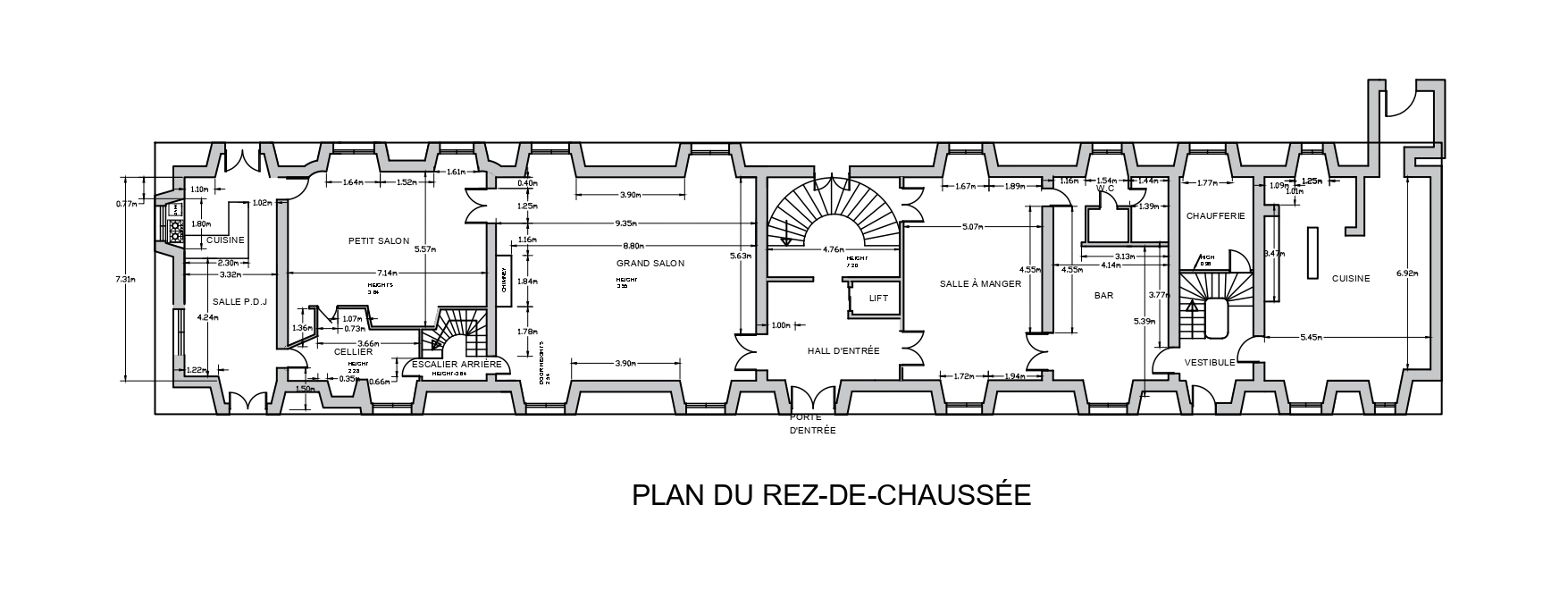 Plan Du Rez De Chaussee
